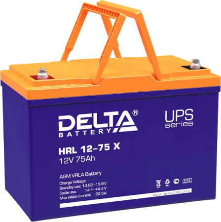 Delta HRL 12-75 X Delta HRL 12-75 X